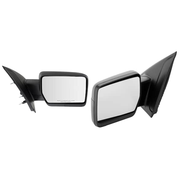 Mirror, Power Adjust, Non-Heated, Manual Folding, Textured Black, No Signal Light, No Memory, No Puddle Light, No Auto-Dim, No Blind Spot Feature