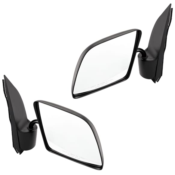 Mirror, Manual Adjust, Non-Heated, Manual Folding, Textured Black, No Signal Light, No Memory, No Puddle Light, No Auto-Dim, No Blind Spot Feature