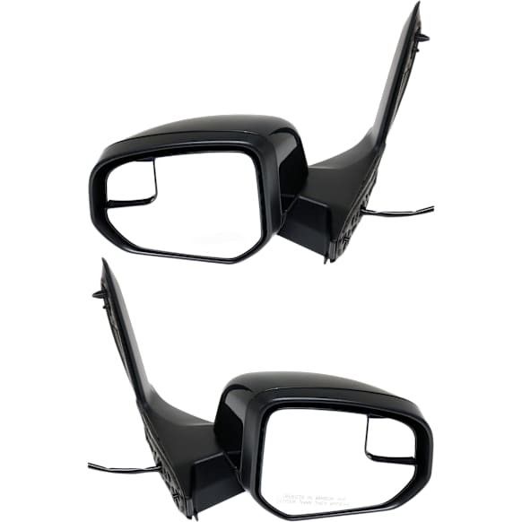 Driver and Passenger Side Mirrors, Non-Towing, Power Adjust, Power Folding, Heated, Paintable, No Signal Light, No Memory, No Puddle Light, No Auto-Dimming, With Blind Spot Glass