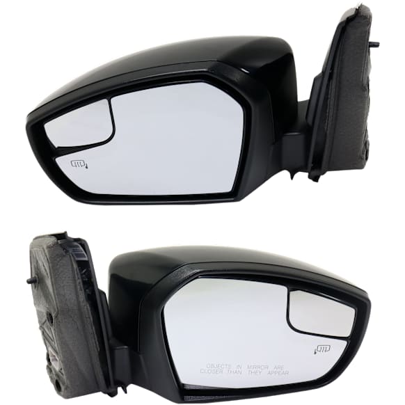 Driver and Passenger Side Mirrors, Power Adjust, Manual Folding, Heated, Paintable, No Signal Light, No Memory, No Puddle Light, No Auto-Dimming, No Blind Spot Feature