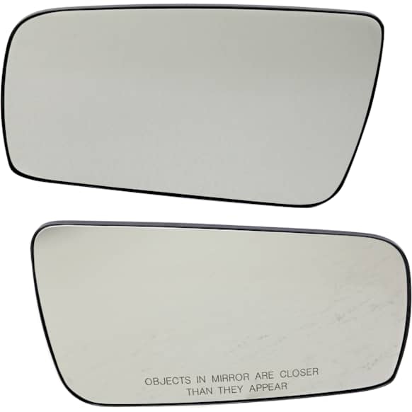 2005-2009 Ford Mustang - Driver and Passenger Side Mirror Glass, Non-Heated, No Blind Spot Feature