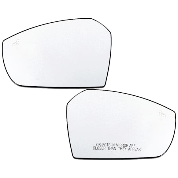 Driver and Passenger Side Mirror Glass, Heated, With Blind Spot Detection in Glass, Includes (2) Mirror Glasses
