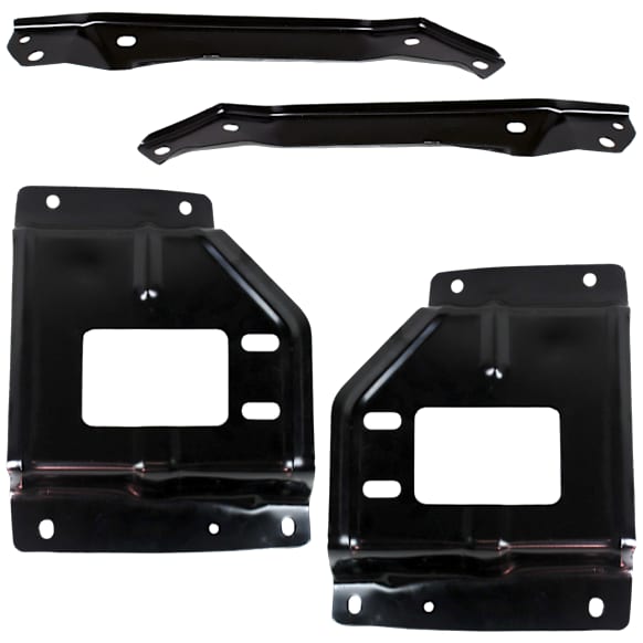 2000 Ford F-550 Super Duty - Front, Driver and Passenger Side Bumper Bracket