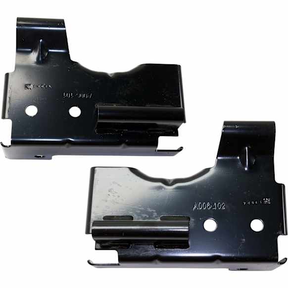 2004 GMC Sierra 2500 HD - Front, Driver and Passenger Side Bumper Bracket