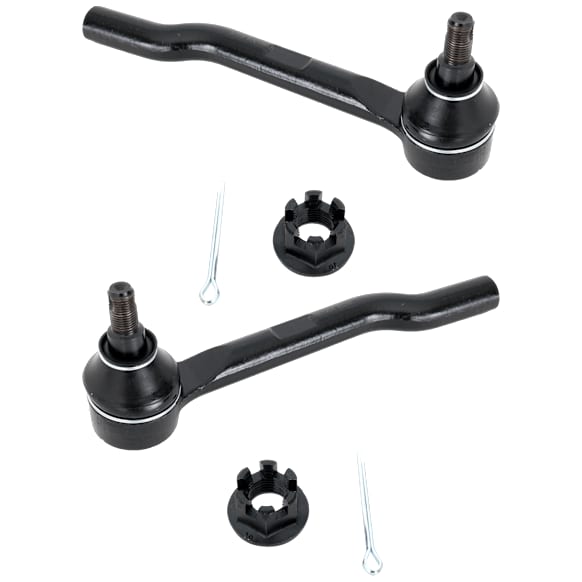 Front, Driver and Passenger Side, Outer Tie Rod End