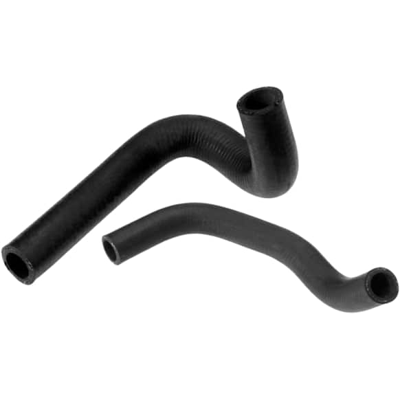 SET-GAT18937 Heater Hose - Natural, Rubber, Direct Fit, Set of 2