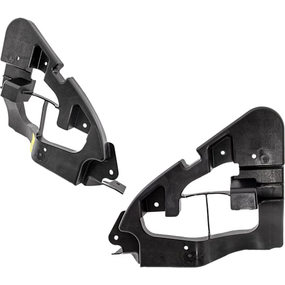 Front, Driver and Passenger Side Bumper Reinforcement, Plastic, CAPA Certified