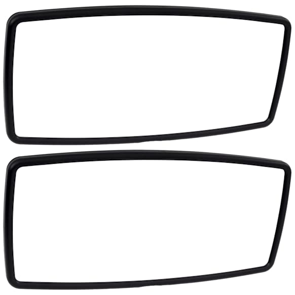 Driver and Passenger Side Mirror, Manual Adjust, Non-Heated, Non-Folding, Paintable, No Signal Light, No Memory, No Puddle Light, No Auto-Dim, No Blind Spot Feature