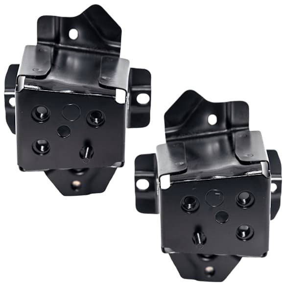 Rear, Driver and Passenger Side Bumper Reinforcement Brackets, CAPA CERTIFIED