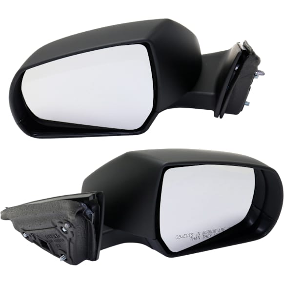 Driver and Passenger Side Mirrors, Power Adjust, Manual Folding, Heated, Paintable, No Signal Light, No Memory, No Puddle Light, No Auto-Dimming, No Blind Spot Feature