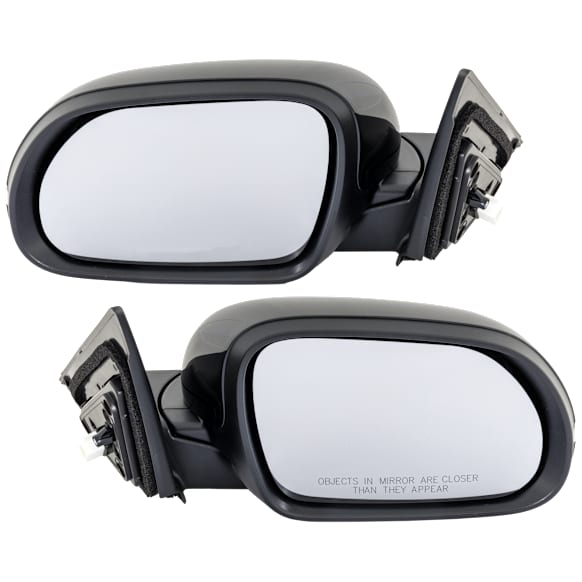 Driver and Passenger Side Mirrors, Power Adjust, Manual Folding, Heated, Paintable, No Signal Light, No Memory, No Puddle Light, No Auto-Dimming, No Blind Spot Feature