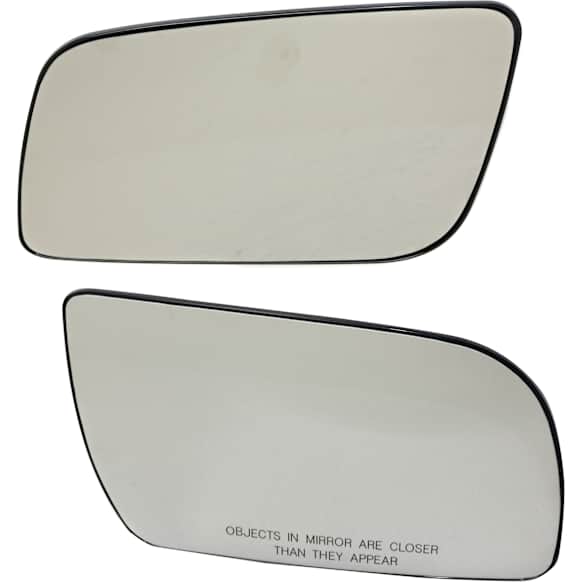 1990 GMC Safari - Mirror Glass Driver and Passenger Side, For Models With Non-Towing Mirror, Non-Heated, No Blind Spot Feature, No Signal Light