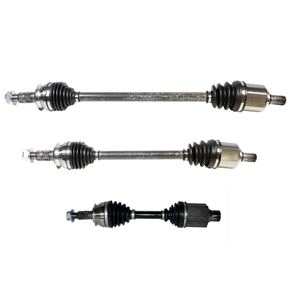 SET-GSPNCV10164-3B Front, Passenger Side and Rear, Driver and Passenger Side Axle Assembly - Set of 3 AWD