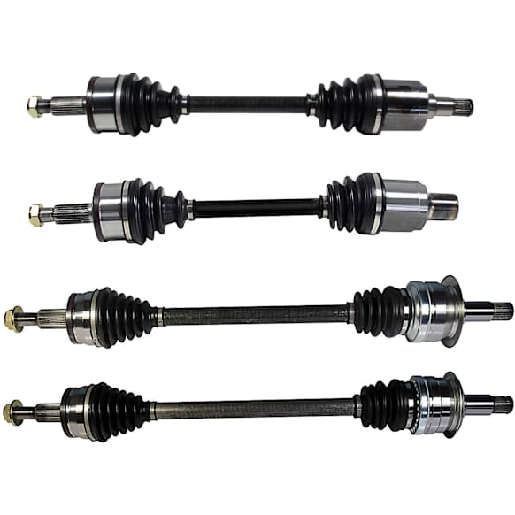 SET-GSPNCV12509-4B Front and Rear, Driver and Passenger Side Axle Assembly - Set of 4