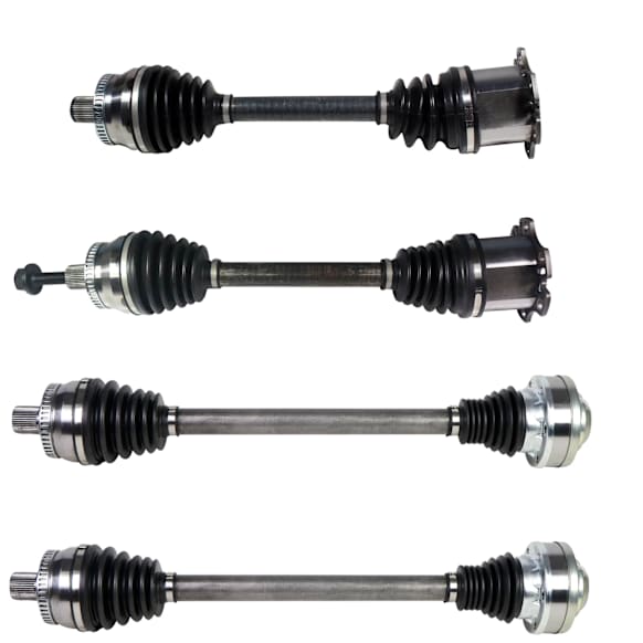 SET-GSPNCV23559-4C Front and Rear, Driver and Passenger Side Axle Assembly - Set of 4, 1.8L, 4Cyl