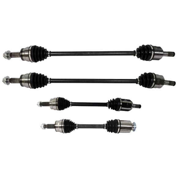 SET-GSPNCV37175-4B Front and Rear, Driver and Passenger Side Axle Assembly - Set of 4, 2.5L, 4Cyl