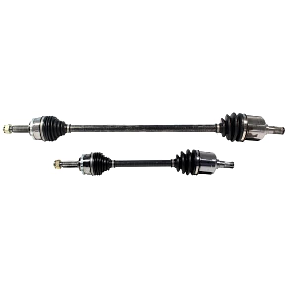 SET-GSPNCV37557-B Front, Driver and Passenger Side Axle Assembly - Set of 2