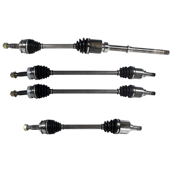 SET-GSPNCV53032-4 Front and Rear, Driver and Passenger Side Axle Assembly - Set of 4 AWD, 2.5L, 4Cyl