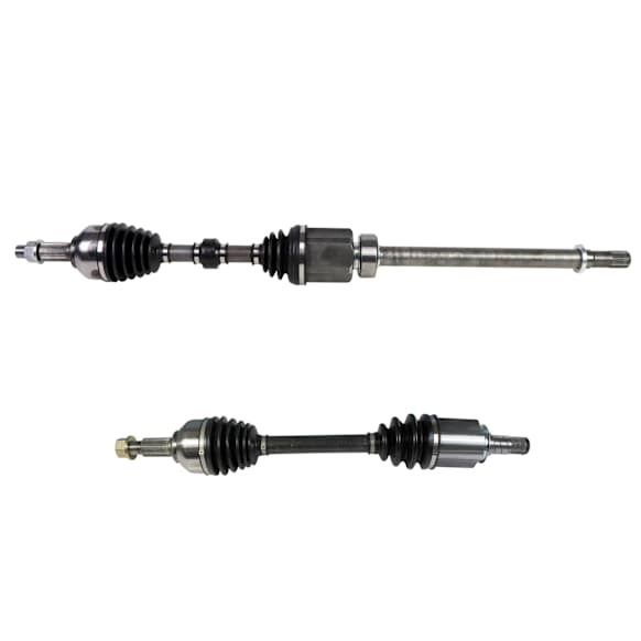 SET-GSPNCV53096-A Front, Driver and Passenger Side Axle Assembly - Set of 2, 3.5L, 6Cyl