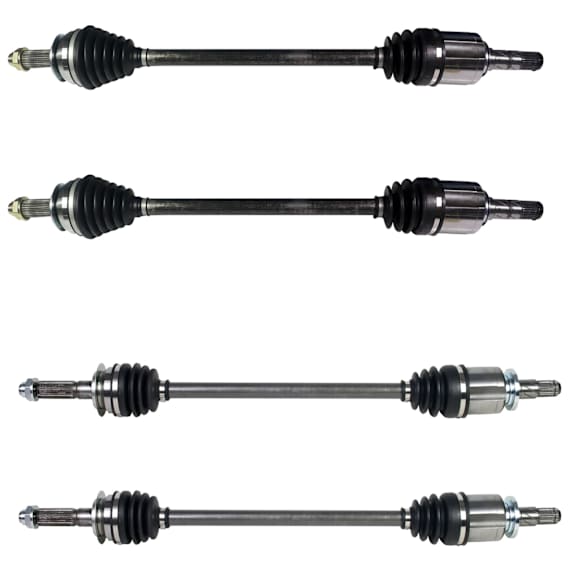 SET-GSPNCV66008-4A Front and Rear, Driver and Passenger Side Axle Assembly - Set of 4