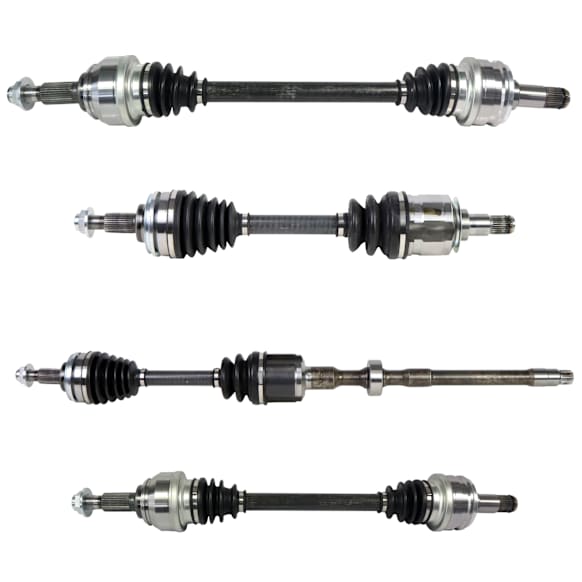 SET-GSPNCV69104-4 Front and Rear, Driver and Passenger Side Axle Assembly - Set of 4