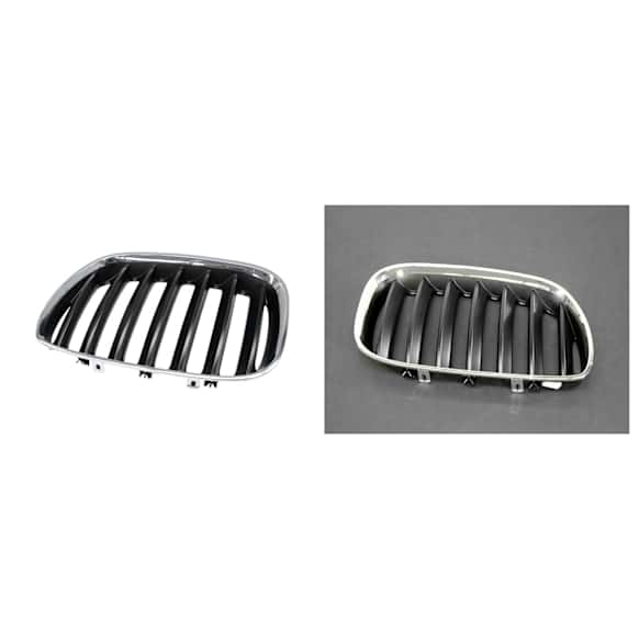 SET-GXL51137113734 3.0i Grille Insert, Chrome Shell with Black Insert