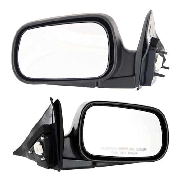 Driver and Passenger Side Mirrors, Power Adjust, Manual Folding, Non-Heated, Paintable, No Signal Light, No Memory, No Puddle Light, No Auto-Dimming, No Blind Spot Feature