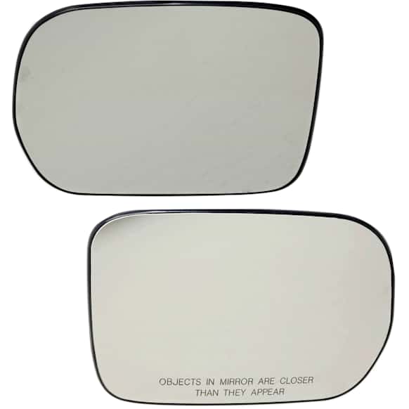 2003-2008 Honda Pilot - Driver and Passenger Side Mirror Glass, Non-Heated, No Blind Spot Feature, Backing Plate Included