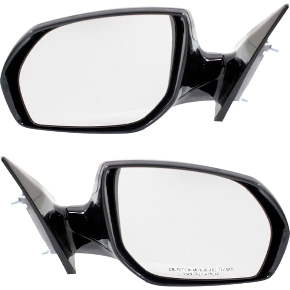 Driver and Passenger Side Mirrors, Power, Manual Folding, Heated, Paintable, In-housing Signal Light, No Memory, No Puddle Light, No Auto-Dimming, No Blind Spot Feature
