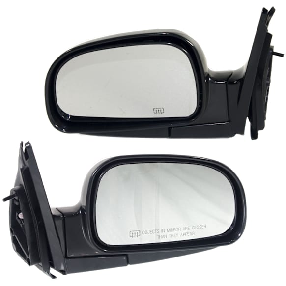 Driver and Passenger Side Mirrors, Power Adjust, Manual Folding, Heated, Paintable, No Signal Light, No Memory, No Puddle Light, No Auto-Dimming, No Blind Spot Feature