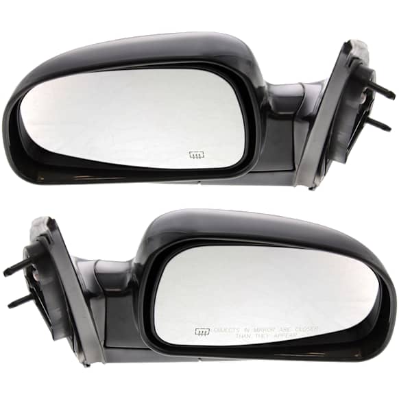 Driver and Passenger Side Mirrors, Power Adjust, Manual Folding, Heated, Paintable, No Signal Light, No Memory, No Puddle Light, No Auto-Dimming, No Blind Spot Feature