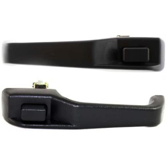 1999 Jeep Cherokee - Front or Rear, Driver and Passenger Side Textured Black Exterior Door Handle, Without Key Hole