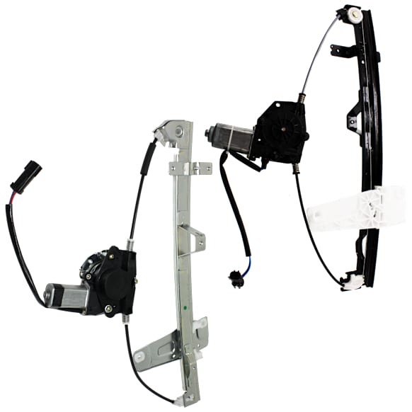 2000 Jeep Grand Cherokee Limited - Front, Driver and Passenger Side Power Window Regulator, With Motor, Production Date From March 09 2000