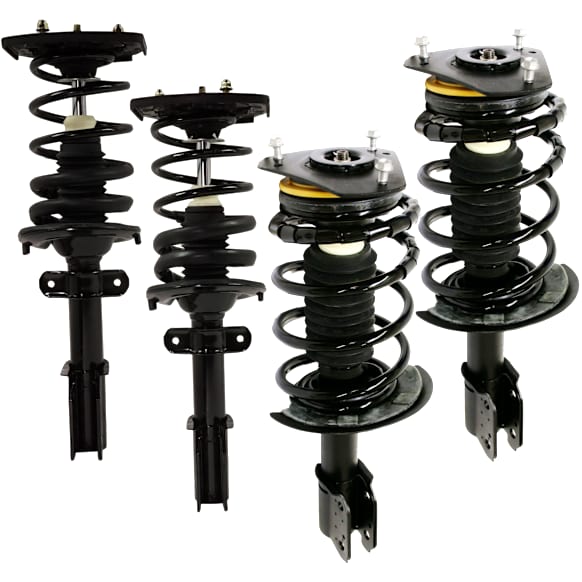 Front and Rear, Driver and Passenger Side Fully Loaded Strut, For Models With 17 in. Wheels