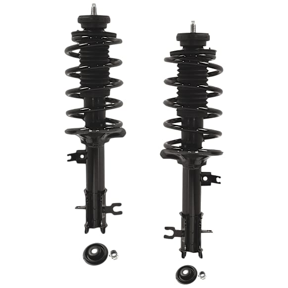 Front, Driver and Passenger Side Fully Loaded Struts