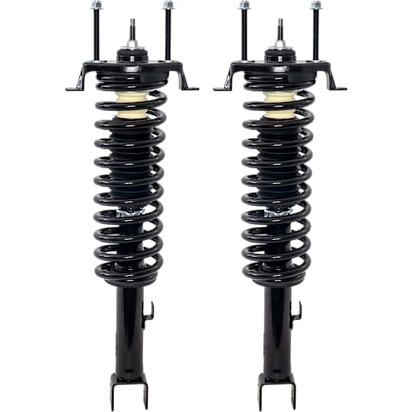 Rear, Driver and Passenger Side Fully Loaded Struts, Convertible