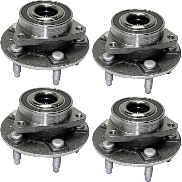2009 Cadillac CTS - Front and Rear Wheel Hub, 4-Door, Sedan, 5 Lugs, With Bearing