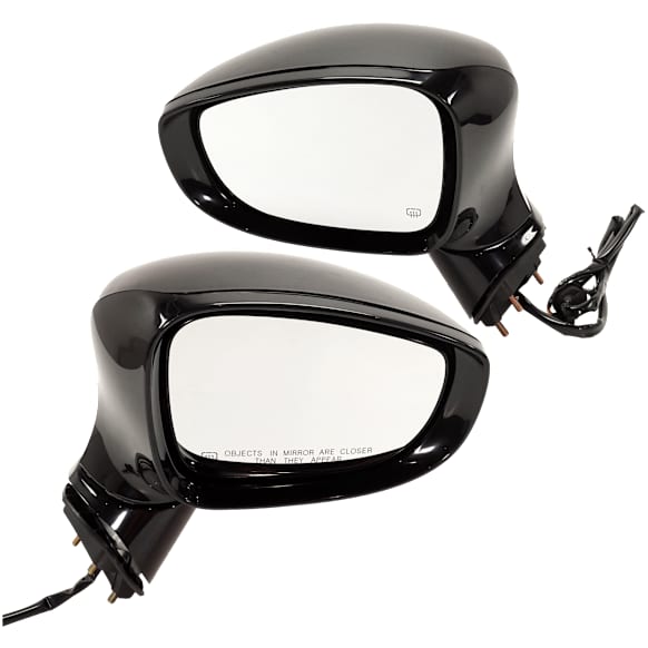 Driver and Passenger Side Mirrors, Power Adjust, Manual Folding, Heated, Paintable, No Signal Light, No Memory, No Puddle Light, No Auto-Dimming, No Blind Spot Feature