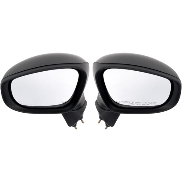 Driver and Passenger Side Mirrors, Power Adjust, Manual Folding, Heated, Paintable, No Signal Light, No Memory, No Puddle Light, No Auto-Dimming, No Blind Spot Feature