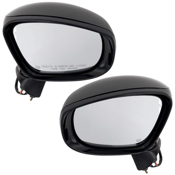 Driver and Passenger Side Mirrors, Power Adjust, Manual Folding, Heated, Paintable, No Signal Light, No Memory, No Puddle Light, No Auto-Dimming, No Blind Spot Feature