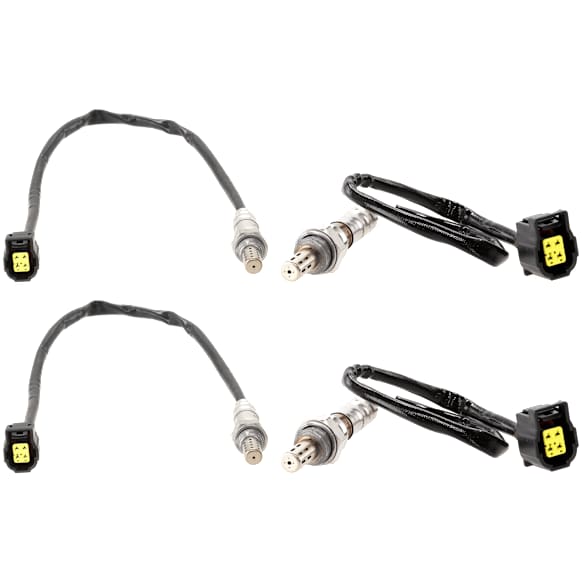 Before and After Catalytic Converter Oxygen Sensor, Set of 4, 4-wire, 6 Cyl 3.8L