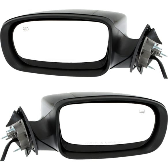Driver and Passenger Side Mirrors, Power Adjust, Manual Folding, Heated, Paintable, No Signal Light, No Memory, No Puddle Light, No Auto-Dimming, No Blind Spot Feature