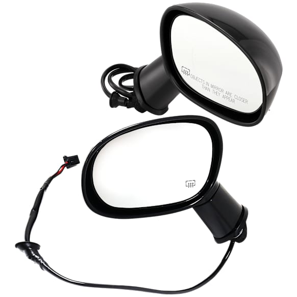 Driver and Passenger Side Mirrors, Power Adjust, Manual Folding, Heated, Paintable, No Signal Light, No Memory, No Puddle Light, No Auto-Dimming, No Blind Spot Feature