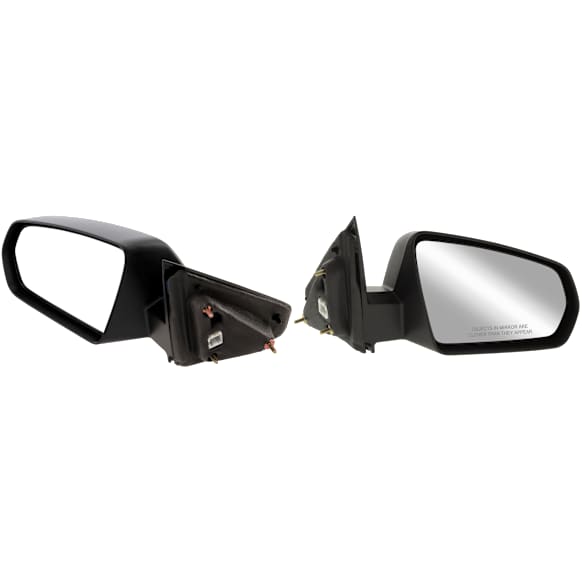 Driver and Passenger Side Mirrors, Power Adjust, Non-Folding, Non-Heated, Paintable, No Signal Light, No Memory, No Puddle Light, No Auto-Dimming, No Blind Spot Feature