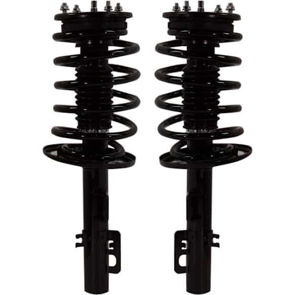 Front, Driver and Passenger Side Fully Loaded Strut, FWD