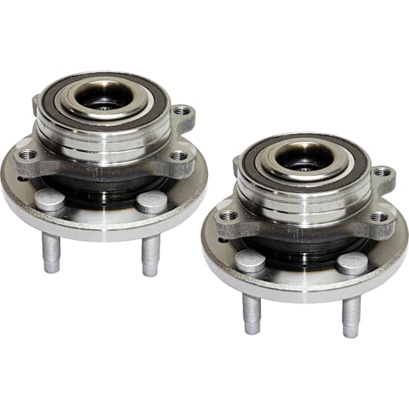2-Wheel Set Driver and Passenger Side Wheel Hubs, With Bearing
