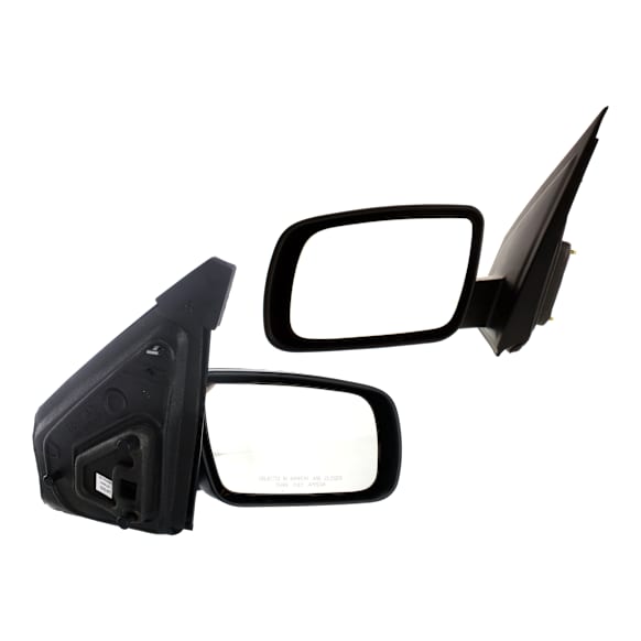 Driver and Passenger Side Mirrors, Power Adjust, Manual Folding, Heated, Paintable, No Signal Light, No Memory, With Puddle Light, No Auto-Dimming, No Blind Spot Feature