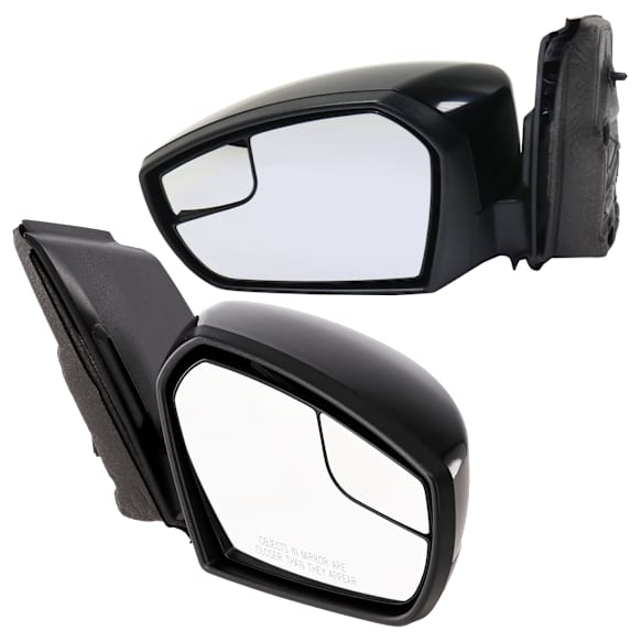 Driver and Passenger Side Mirrors, Power Adjust, Manual Folding, Non-Heated, Paintable, No Signal Light, No Memory, No Puddle Light, No Auto-Dimming, No Blind Spot Feature