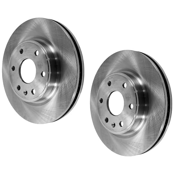 Front Brake Discs, Plain Surface, Vented