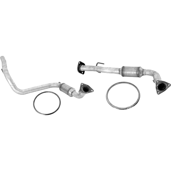 Driver and Passenger Side Catalytic Converters, 8 Cyl, 6.0L Engine, Federal EPA Standard, 46-State Legal (Cannot Ship To or Be Installed in Vehicles Originally Purchased in CA, CO, NY or ME), Undercar